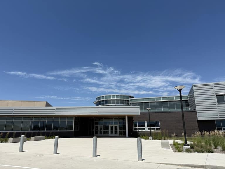 North Middle School entrance